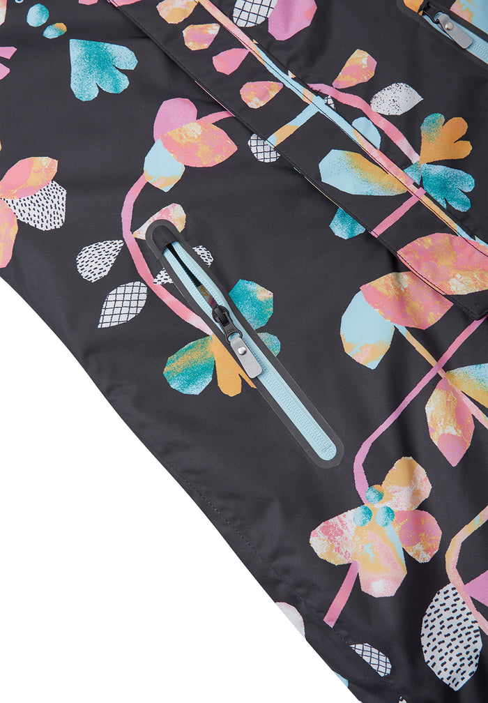 Reima Reach Onepiece - Kids' Floral Black
