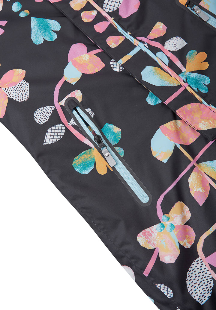 Reima Reach Onepiece - Kids' Floral Black
