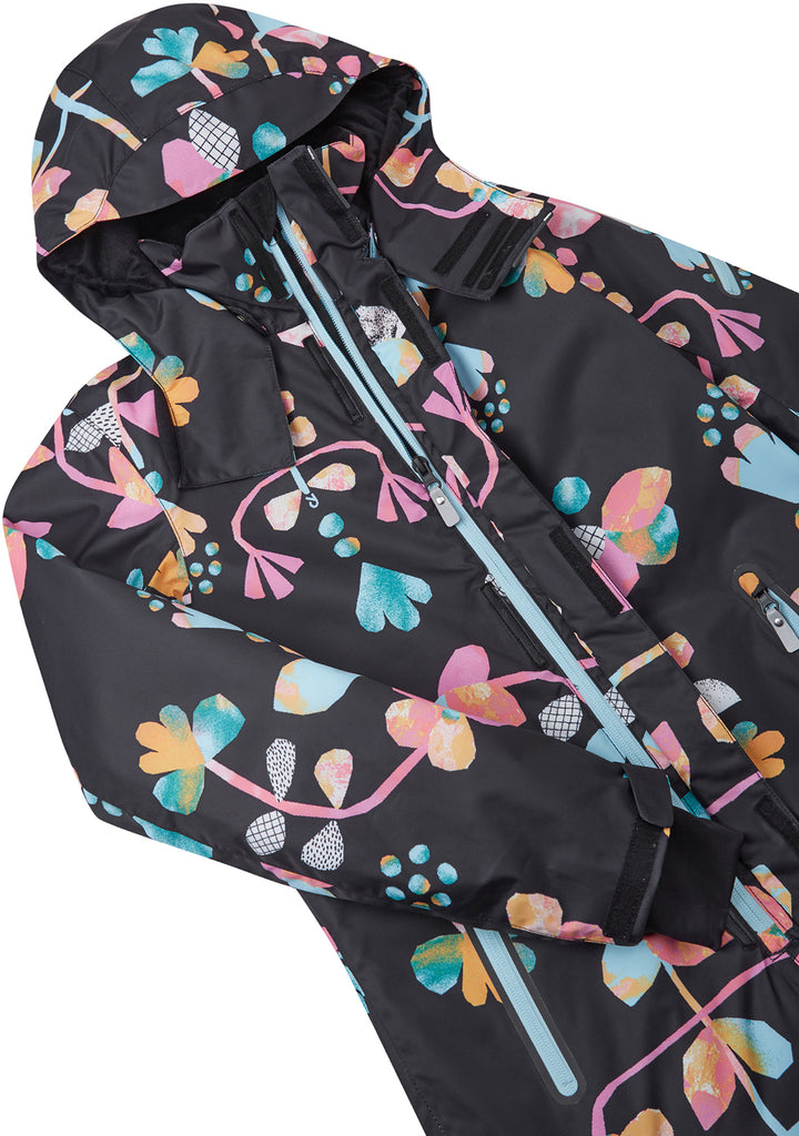 Reima Reach Onepiece - Kids' Floral Black