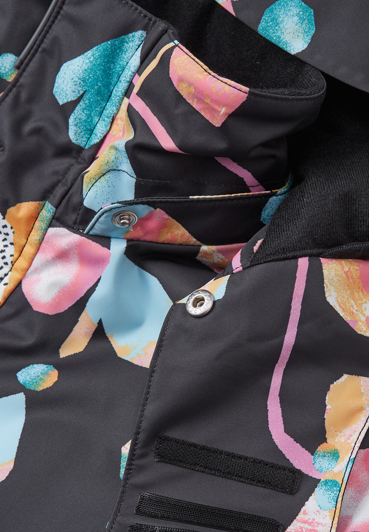 Reima Reach Onepiece - Kids' Floral Black