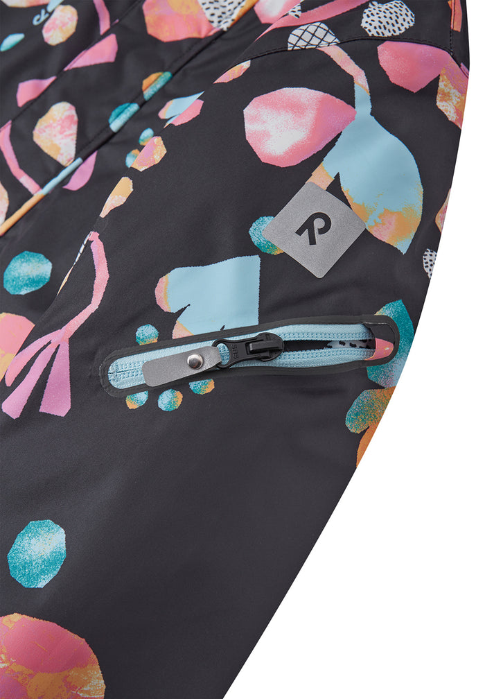 Reima Reach Onepiece - Kids' Floral Black