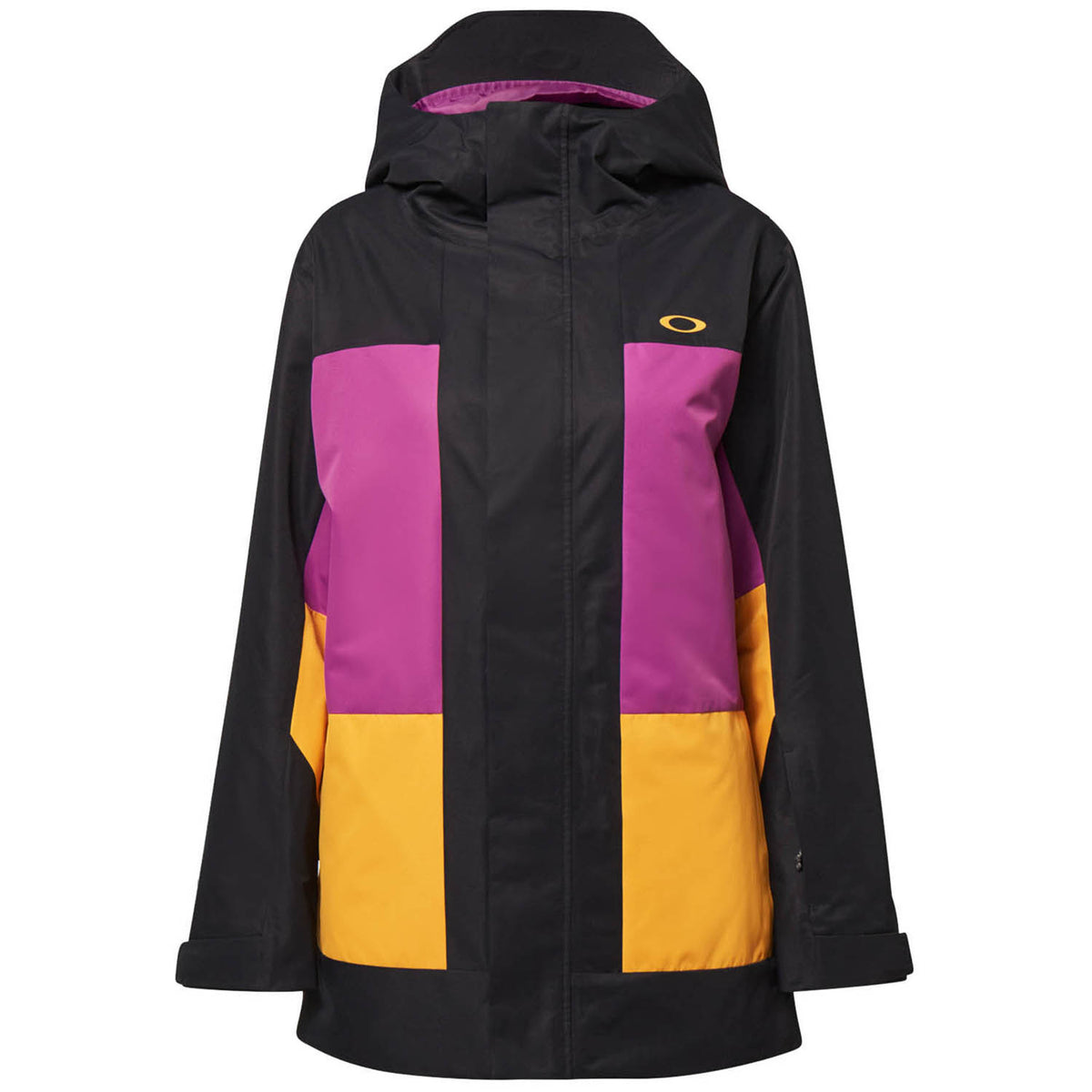 Oakley Beaufort RC Insulated Jacket - Women's Black/Purple/Amber Yellow