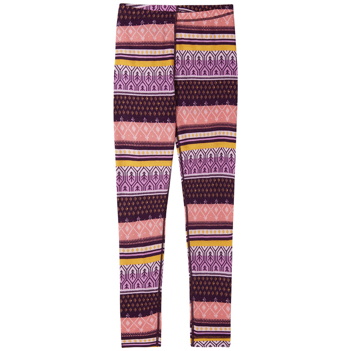 Reima Taitoa Thermal Base Layer Set - Kids' Deep Purple Forest