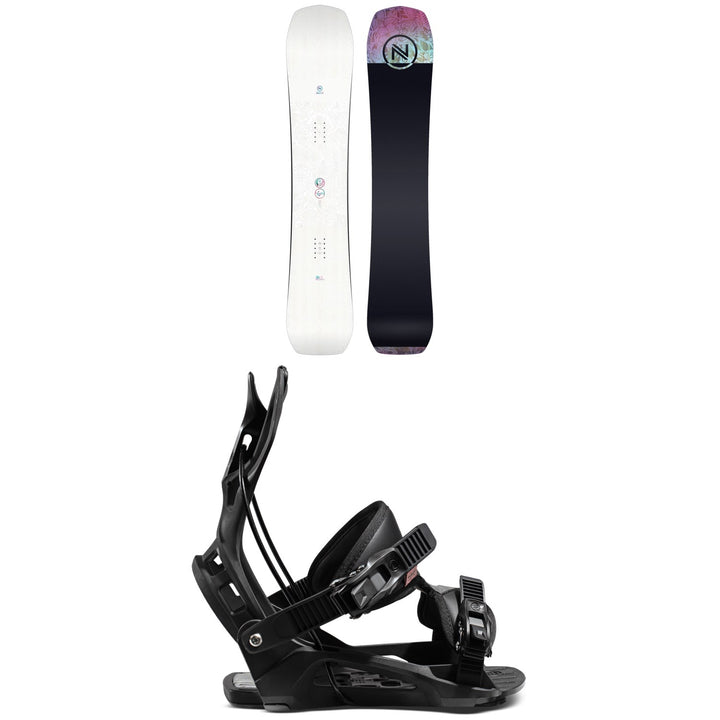 Nidecker Venus Snowboard + Flow Juno Fusion Snowboard Bindings - Women's 2024