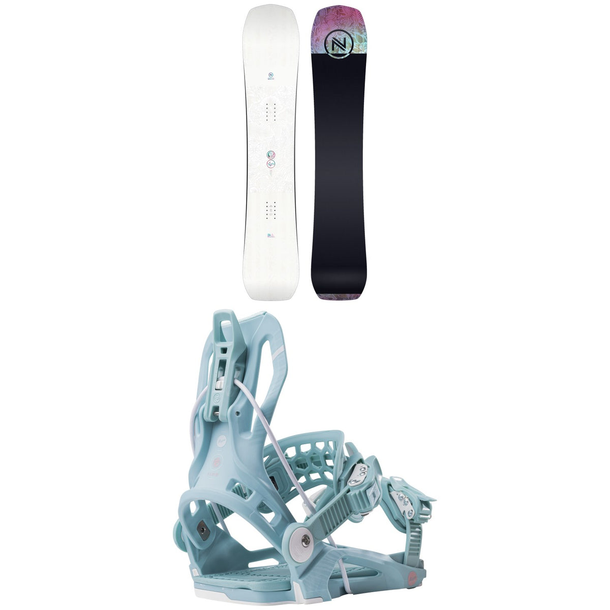 Nidecker Venus Snowboard + Flow Mayon Snowboard Bindings - Women's 2024