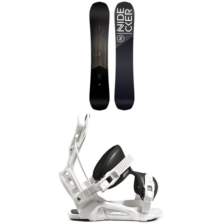 Nidecker Score Snowboard + Flow Nexus Fusion Snowboard Bindings 2023