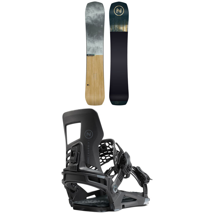 Nidecker Escape Snowboard + Kaon-X Snowboard Bindings 2024