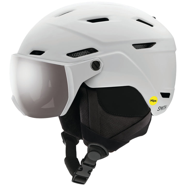 Smith Survey MIPS Helmet Matte White/ChromaPop Sun Platinum Mirror