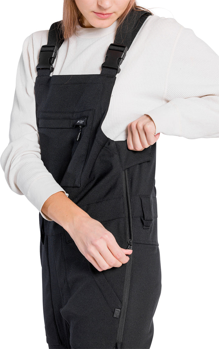 L1 Loretta Overall Bibs - Women's Black