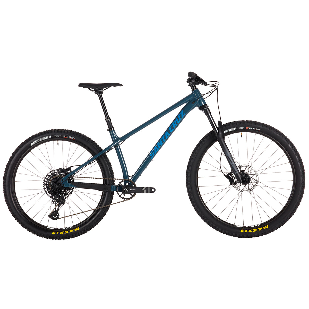 Santa Cruz Bicycles Chameleon A D MX Complete Mountain Bike 2022 Gloss Navy Blue