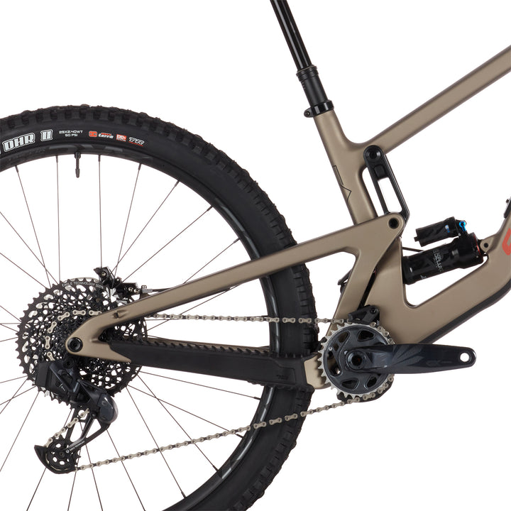 Santa Cruz Megatower C GX AXS Complete Mountain Bike 2022 Matte Nickel