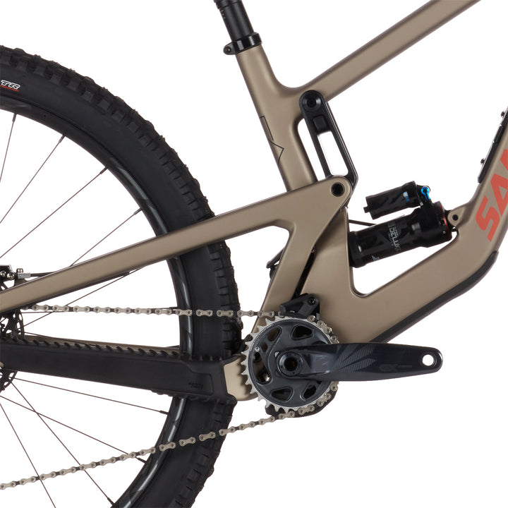 Santa Cruz Megatower C GX AXS Complete Mountain Bike 2022 Matte Nickel
