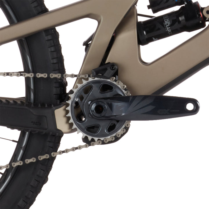 Santa Cruz Megatower C GX AXS Complete Mountain Bike 2022 Matte Nickel