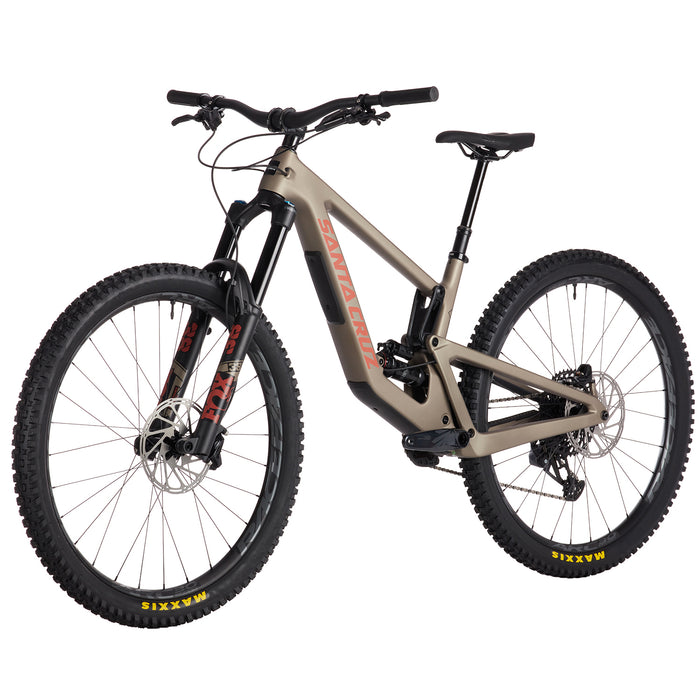 Santa Cruz Megatower C GX AXS Complete Mountain Bike 2022 Matte Nickel