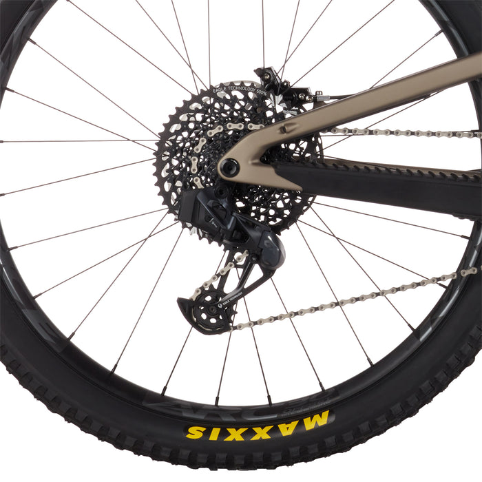 Santa Cruz Megatower C GX AXS Complete Mountain Bike 2022 Matte Nickel