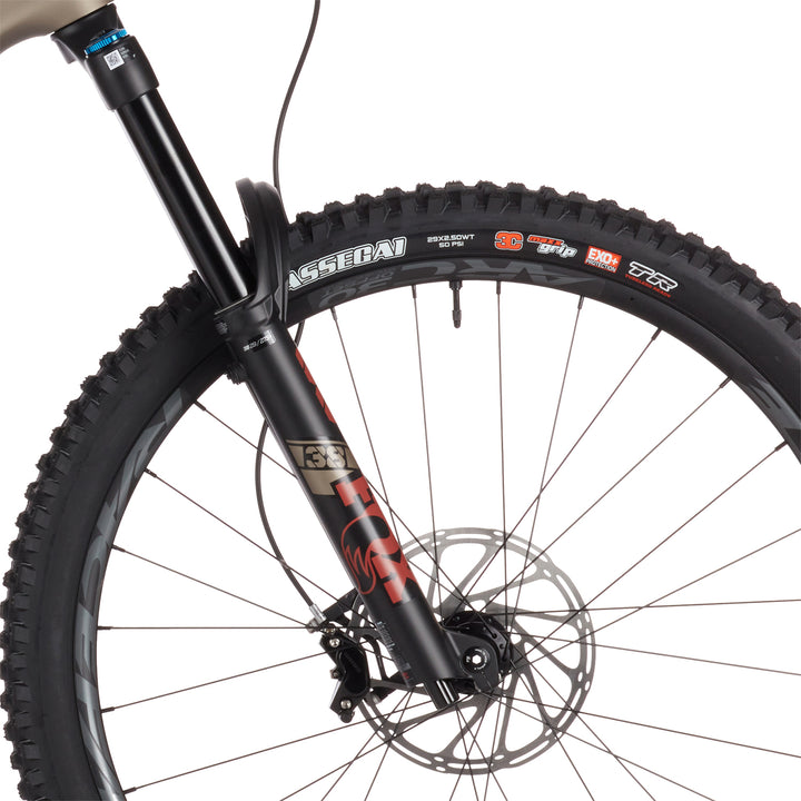 Santa Cruz Megatower C GX AXS Complete Mountain Bike 2022 Matte Nickel