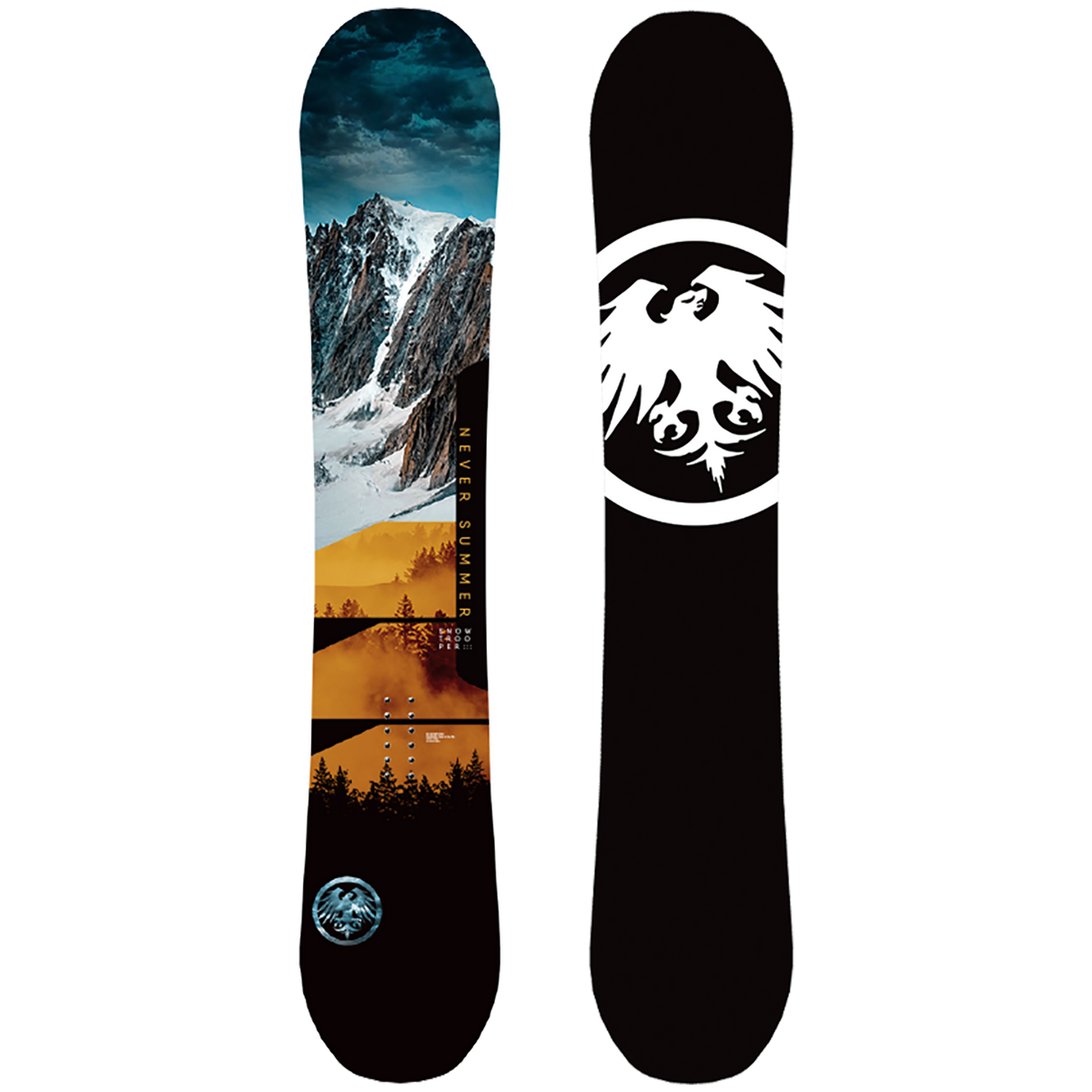 Never Summer Snowtrooper X Snowboard 2023