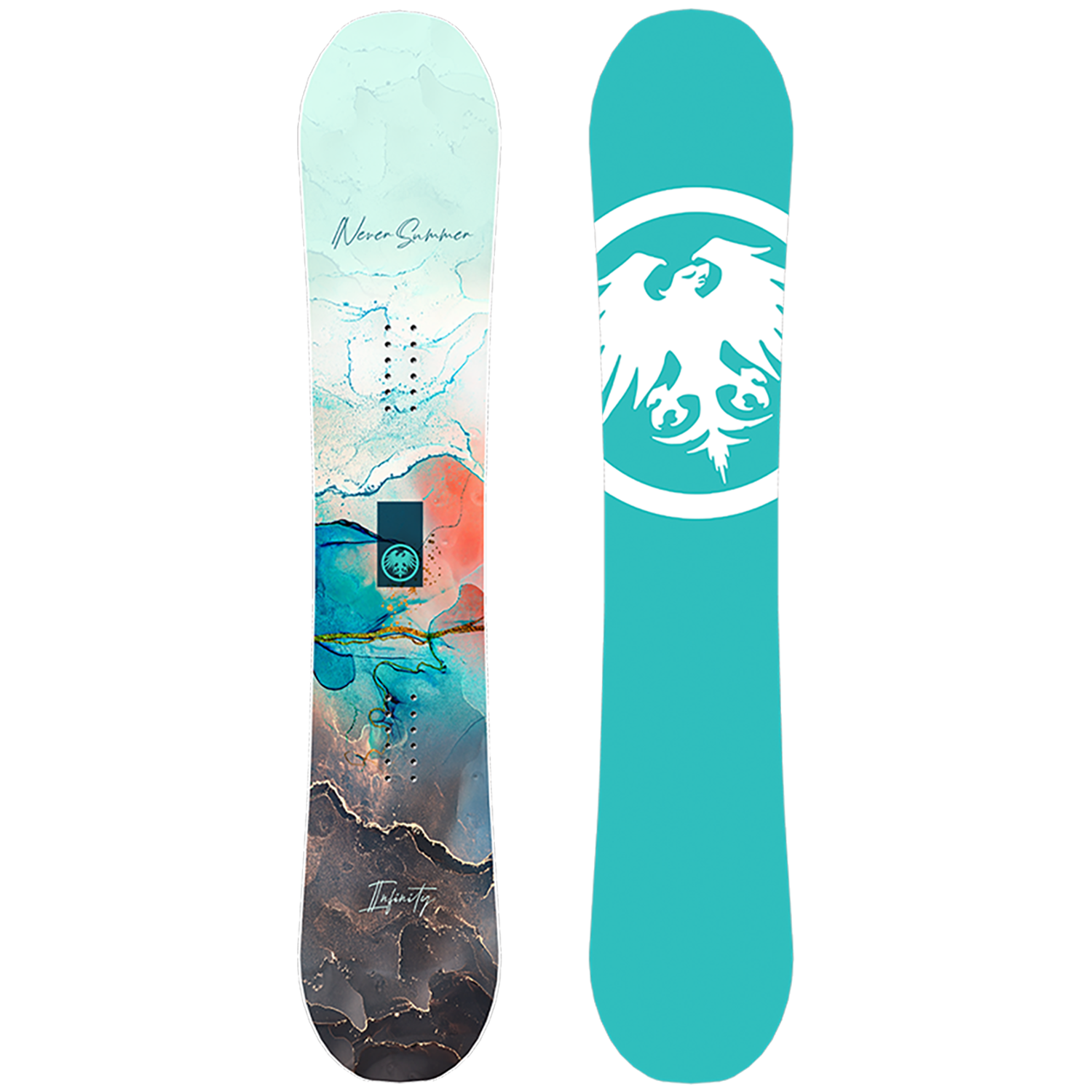 Never Summer Infinity Snowboard - Women's 2023 – evo