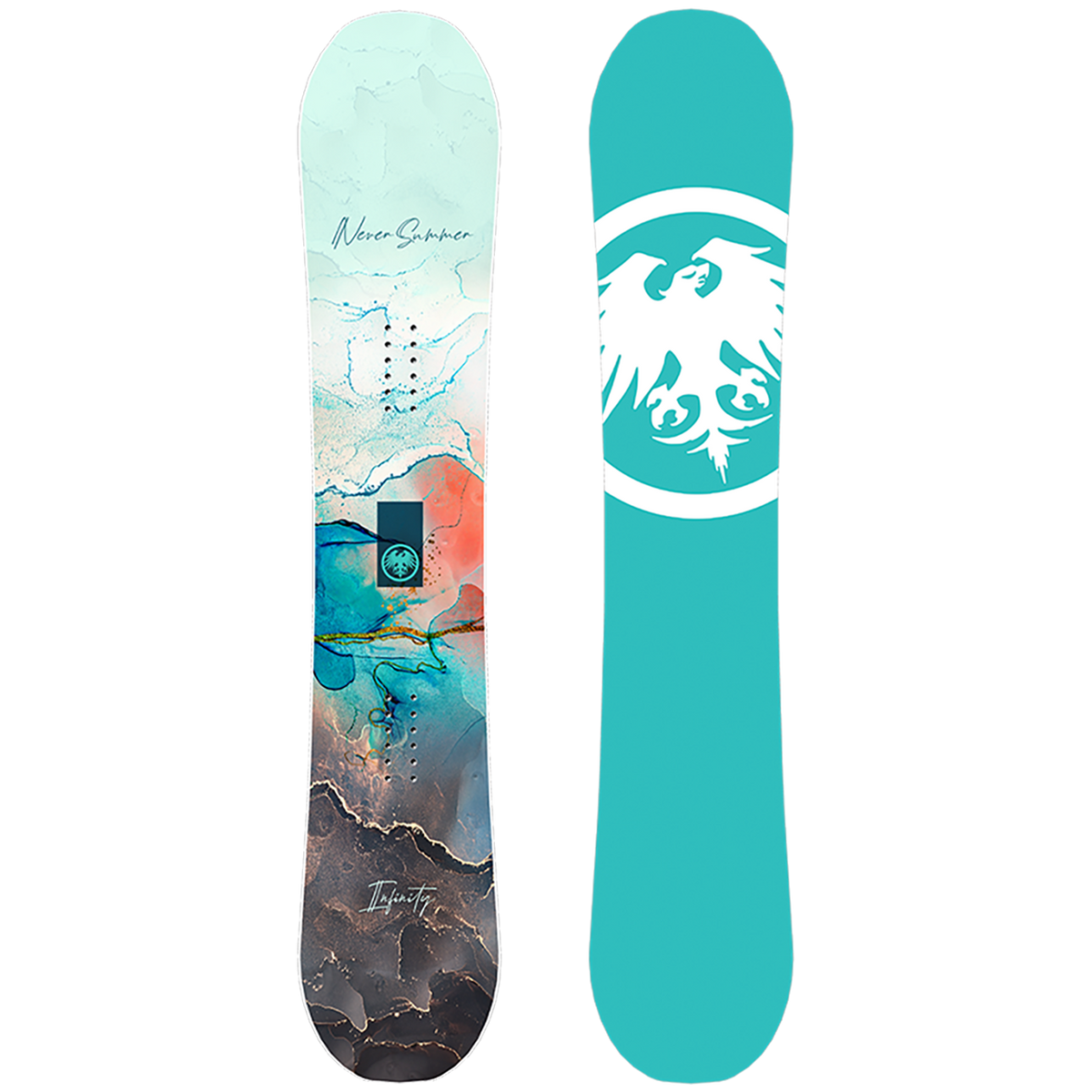Never Summer Infinity Snowboard - Women's 2023