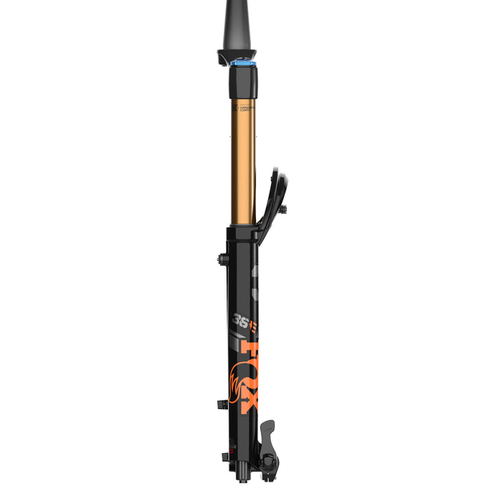Fox Racing 36 Float Factory E-Optimized GRIP2 Fork - 29" Shiny Black, Orange/Gloss Black