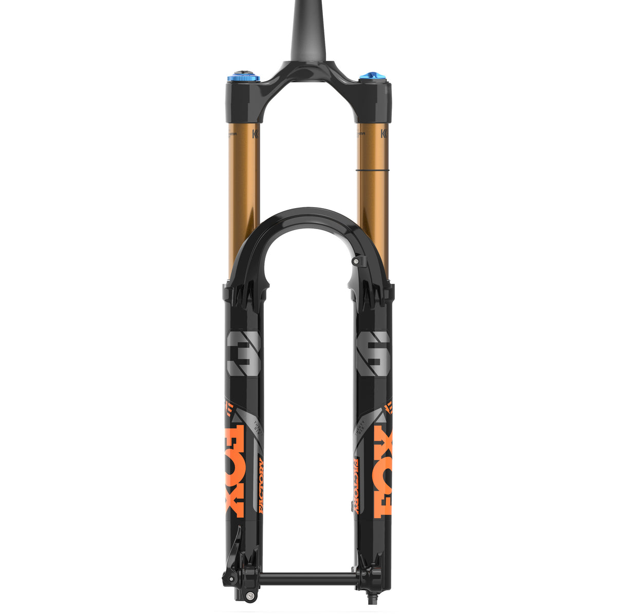 Fox Racing 36 Float Factory E-Optimized GRIP2 Fork - 29" Shiny Black, Orange/Gloss Black