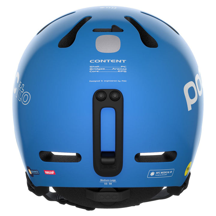 POC POCito Fornix MIPS Helmet - Kids' Fluorescent Blue