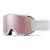 Smith Squad S Goggles - Women's White Vapor/ChromaPop Everday Rose Gold Mirror+Clear