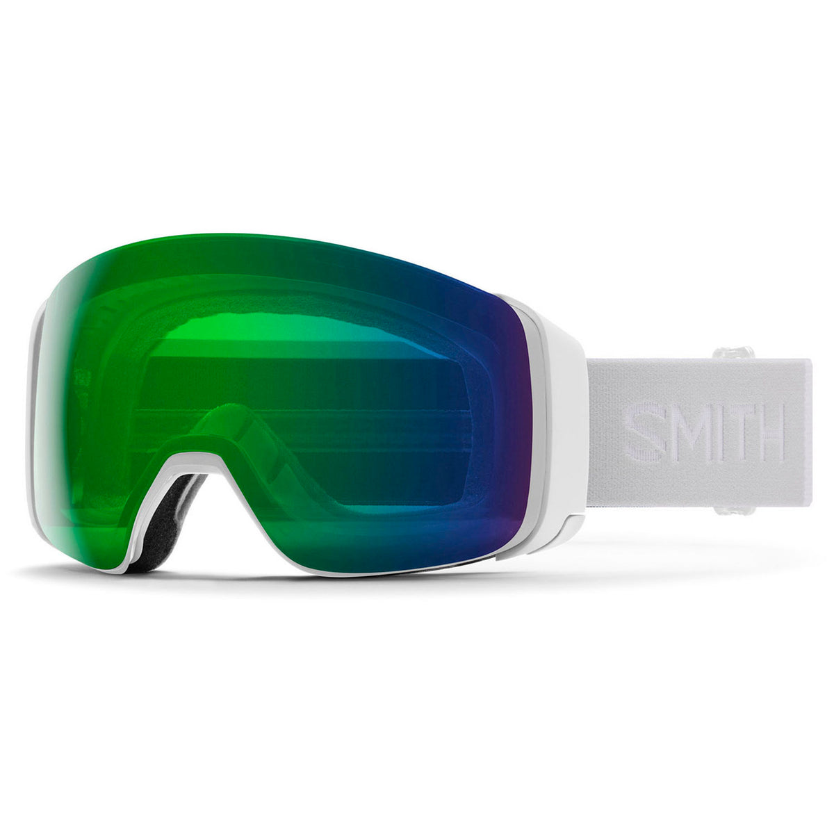 Smith 4D MAG Goggles White Vapor/ChromaPop Everyday Green Mirror+ChromaPop Storm Rose Flash