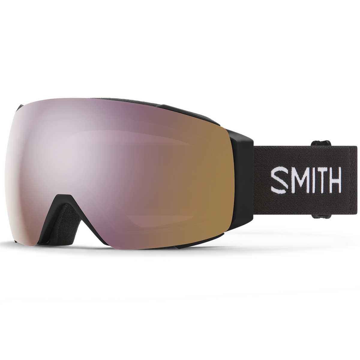Smith I/O MAG White Vapor ChromaPop Everyday Rose Gold Mirror Goggles