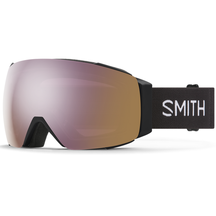 Smith I/O MAG Goggles Black/ChromaPop Everday Rose Gold Mirror+ChromaPop Storm Blue Sensor Mirror