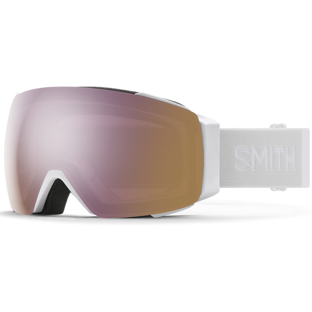 smith goggles io mag Smith I/O MAG White Vapor ChromaPop Everyday Rose Gold Mirror Goggles