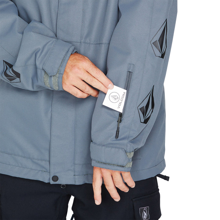 Volcom Iconic Stone Jacket - Men's Dark Grey