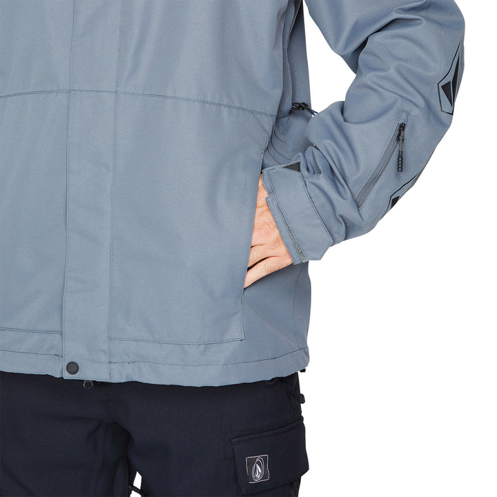Volcom Iconic Stone Jacket - Men's Dark Grey
