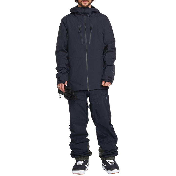 Volcom 3L GORE-TEX Overhauler Bib Pants - Men's Black