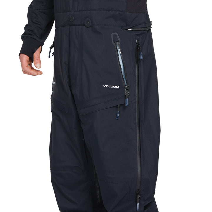 Volcom 3L GORE-TEX Overhauler Bib Pants - Men's Black