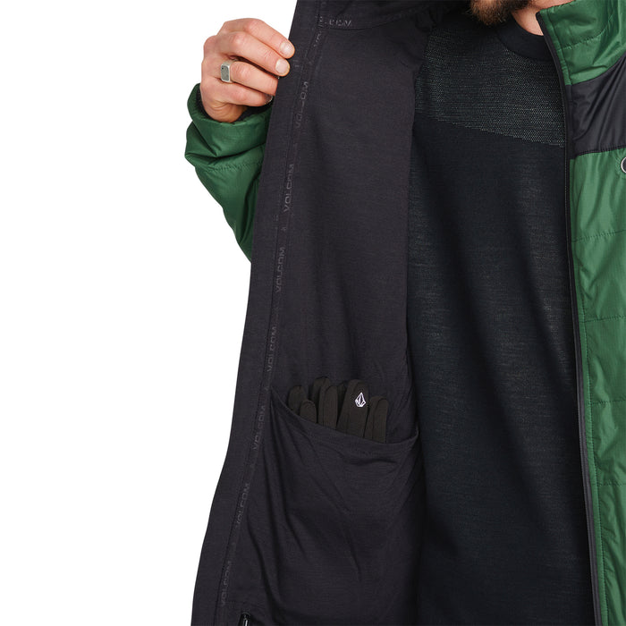 Volcom Utility Puff Jacket - Men's Military