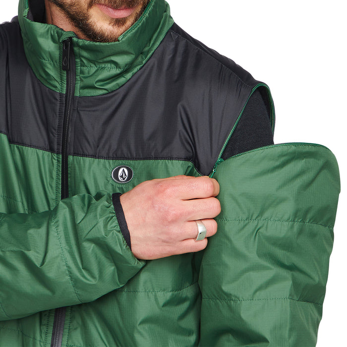 Volcom Utility Puff Jacket - Men's Military