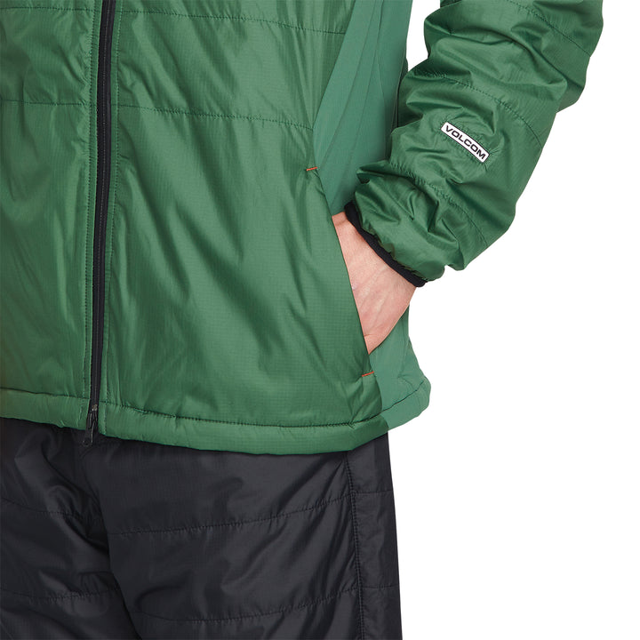 Volcom Utility Puff Jacket - Men's Military