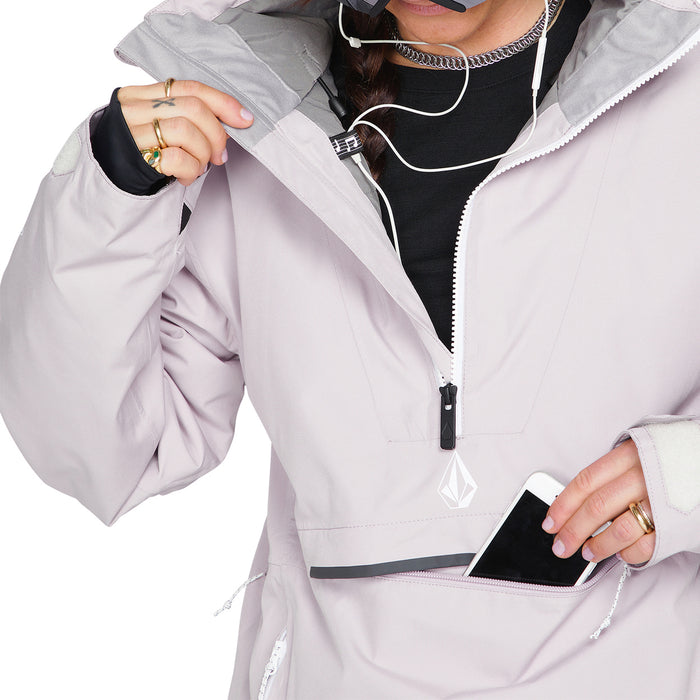 Volcom Fern Insulated GORE-TEX Pullover - Women's Amethyst Smoke