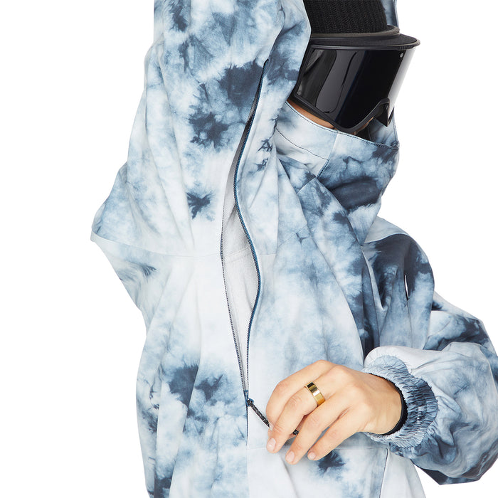 Volcom Portal Bonded Stretch Jacket - Women's Storm Tie-Dye