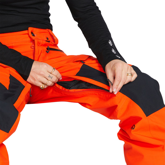 Volcom V.Co AT Stretch GORE-TEX Pants - Women's Orange Shock