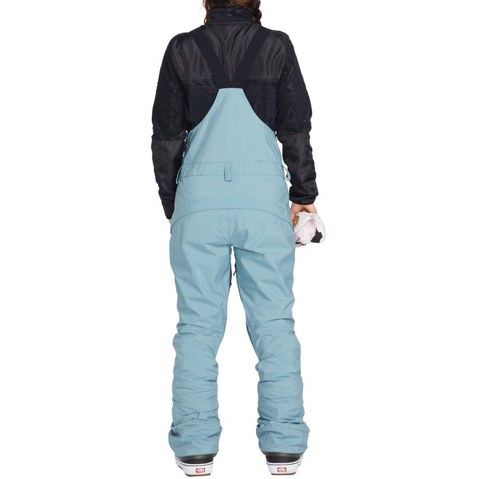 Volcom Elm Stretch GORE-TEX Bib Overalls - Women's Green Ash