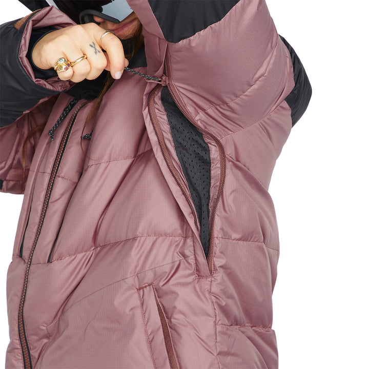 Volcom Lifted Down Jacket - Women's Rosewood