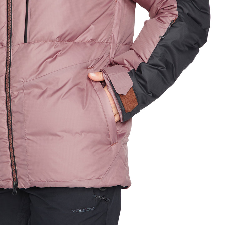 Volcom Lifted Down Jacket - Women's Rosewood