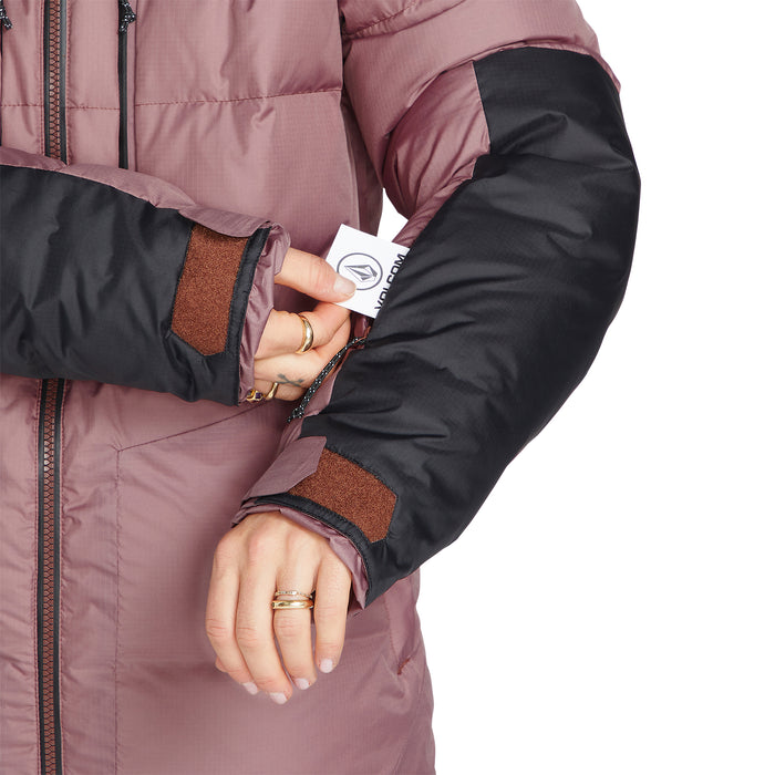 Volcom Lifted Down Jacket - Women's Rosewood