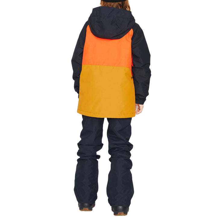 Volcom Breck Insulated Jacket - Boys' Orange Shock