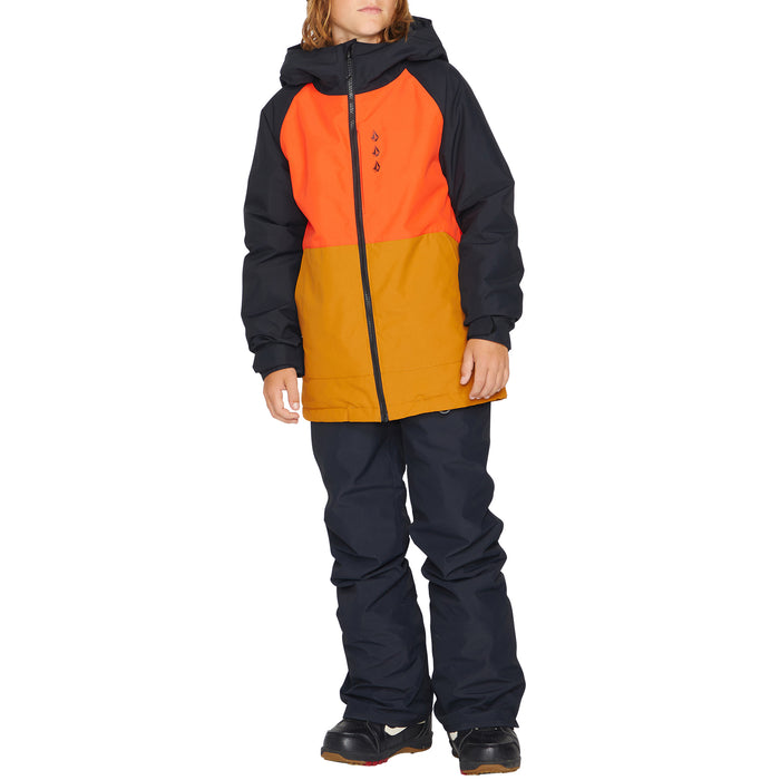 Volcom Breck Insulated Jacket - Boys' Orange Shock