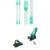 Black Crows Atris Birdie Skis + Marker Griffon 13 ID Ski Bindings - Women's 2022 Teal/Flo Yellow