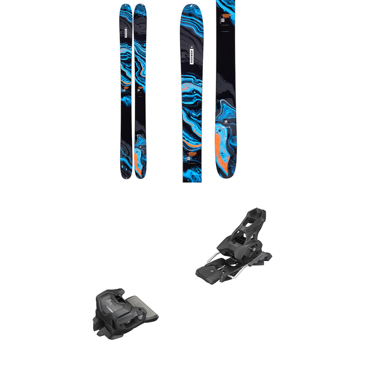 Armada ARW 106 UL Skis + Tyrolia Attack 14 GW Ski Bindings 2022 Solid Black