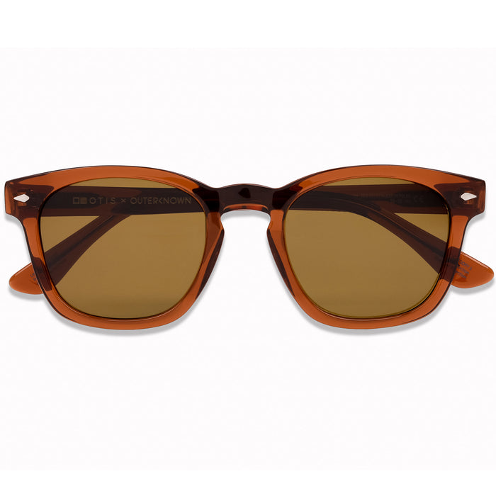 OTIS x OUTERKNOWN Summer of 67 Eco Sunglasses Crystal Earth/Brown Polar